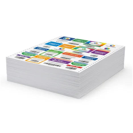 Pin Fed labels